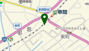 カラオケBOXきゅうすりいの地図画像