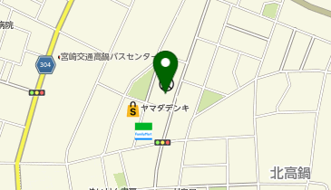 たかなべ障害者就業・生活支援センターの地図画像