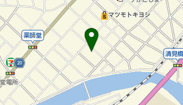 からだケアなのはなの地図画像