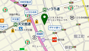 薩摩ROCKCLUBきぼうの鐘の地図画像