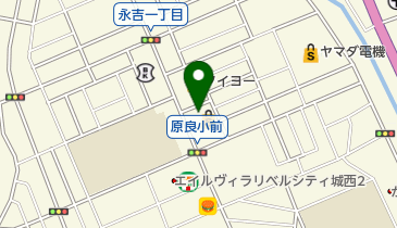 うのきコンタクトレンズセンターの地図画像