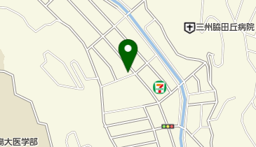 うすき動物病院の地図画像