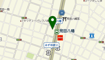 シノハラジュエラーの地図画像