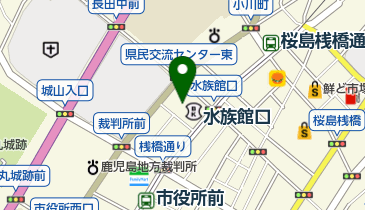 鹿児島県旅行業協同組合の地図画像