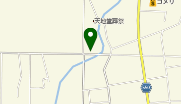 山中牛乳店の地図画像