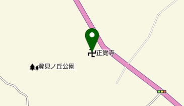 正覚寺の地図画像