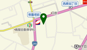 フレンド今坂店の地図画像