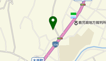 理容モンパリの地図画像