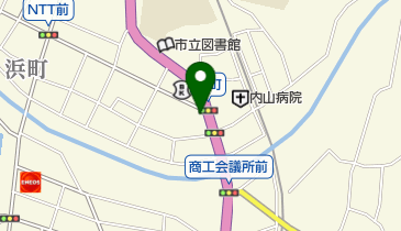 メガネ時計宝飾遠矢の地図画像