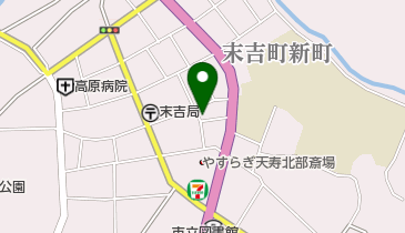 末吉美容室の地図画像