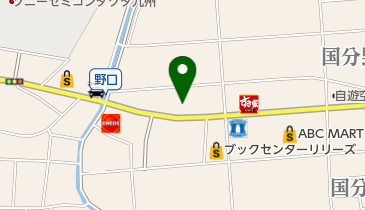 株式会社ガスパル鹿児島東販売所の地図画像