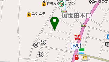 大迫進商店の地図画像