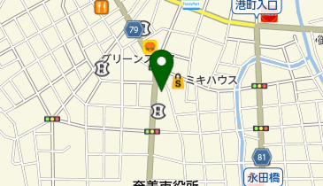 岩城メガネ・コンタクトの地図画像