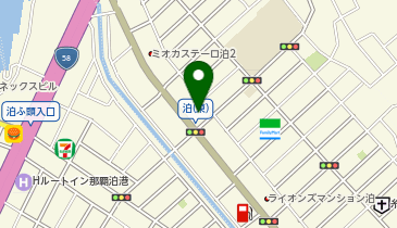 とまり会館の地図画像
