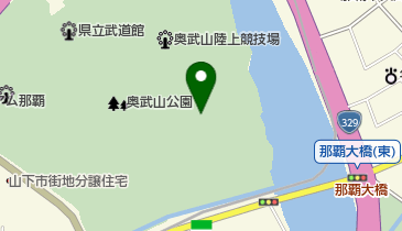 奥武山水泳プールの地図画像