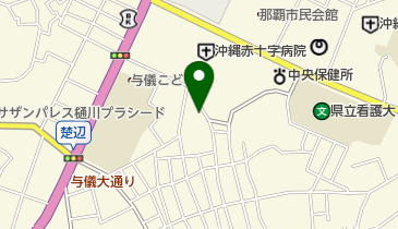 日本調剤那覇中央薬局の地図画像