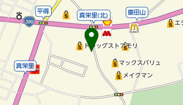 アルル美容館の地図画像