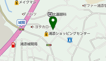 キッチンクローバーの地図画像