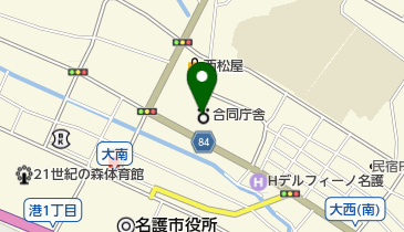 沖縄県北部農林水産振興センターの地図画像