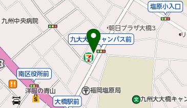 パンジークリーニング塩原店の地図画像
