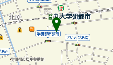 福岡市役所 西区役所 西部出張所 庶務係の地図画像