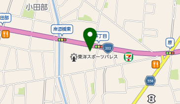 かめや釣具株式会社福岡原店の地図画像