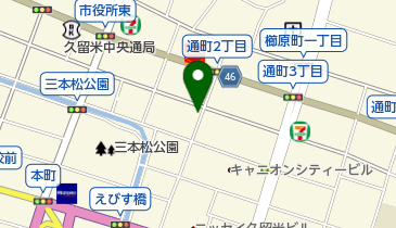 トンヤスグリルの地図画像