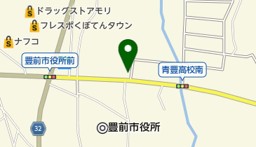 カレー&中華料理インドの地図画像