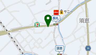 サンワ調剤薬局須惠店の地図画像