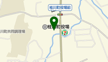 桂川町役場 社会教育課・住民センターの地図画像