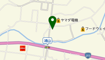 極肉かわのの地図画像