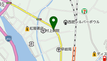 デイセンターしおさいの地図画像