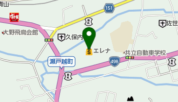 美容室クレスト大野店の地図画像