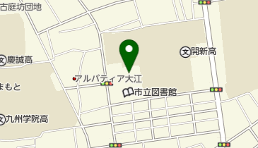 熊本市立 大江児童室の地図画像