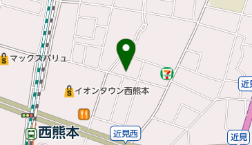 美容室KON-NEの地図画像