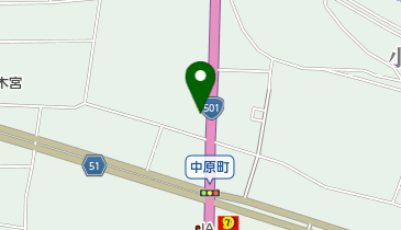 うさぎ薬局の地図画像