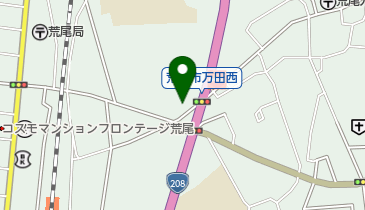 ピザポケット荒尾店の地図画像