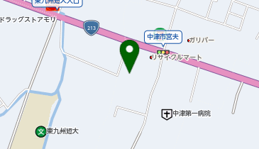 ヒマラヤ中津店の地図画像