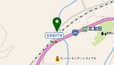 森自動車の地図画像