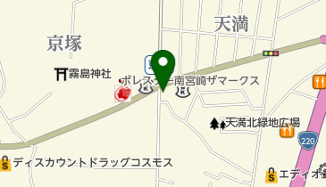 株式会社ウエキコーポレーション宮崎出張所の地図画像