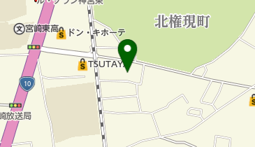プリロボック美容室の地図画像