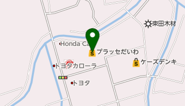 地球文化屋薩摩川内店の地図画像