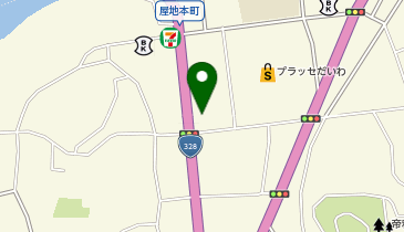 神園タクシーの地図画像