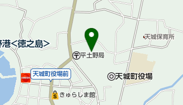 天城カトリック幼稚園の地図画像