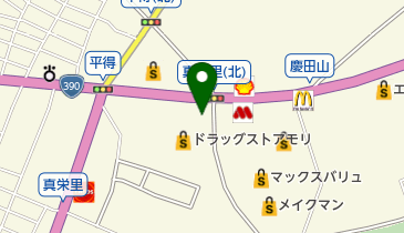 カジュアルウエアショップHALFの地図画像