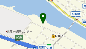 ダイビングサービスアワーズの地図画像