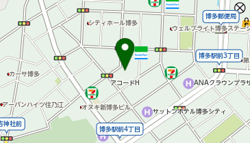 ラド観光株式会社福岡支店の地図画像