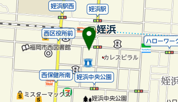 富国生命保険相互会社姪浜営業所の地図画像