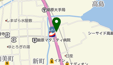 島原ケアプランセンターの地図画像