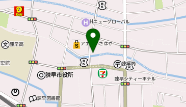 マツバラスポーツ 諫早アーケード店ウォーキングショップの地図画像
